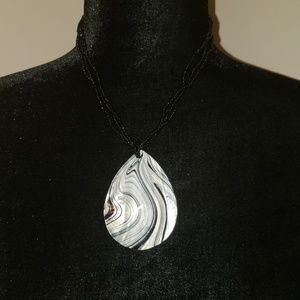 Black and grey necklace